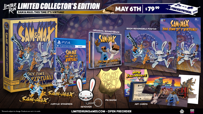 Limited Run #459: Sam & Max: This Time It's Virtual! Collector’s Edition (PSVR)