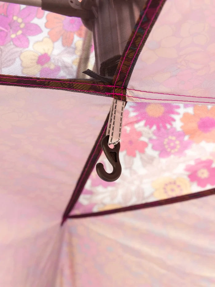 Live Happy Camping Tent - Lush Lilies Plum-view 6