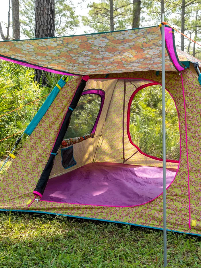 Live Happy Camping Tent - Wanderlust-view 4