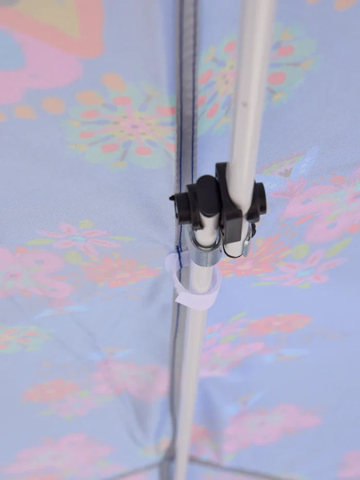 Live Happy Instant Canopy Tent - Blue Floral-view 6