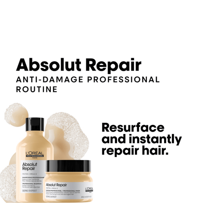 L'Oreal Professionnel Absolut Repair End of Year Duo Set 2025 - Shampoo + Mask - Beauty Tribe