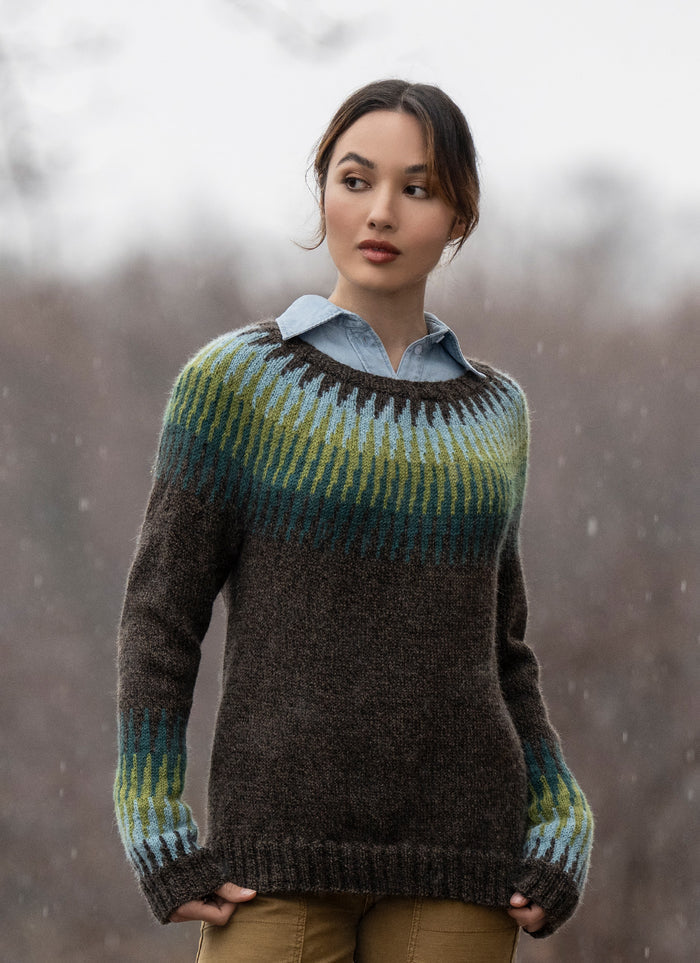 Lula Sweater by Mary Pranica
