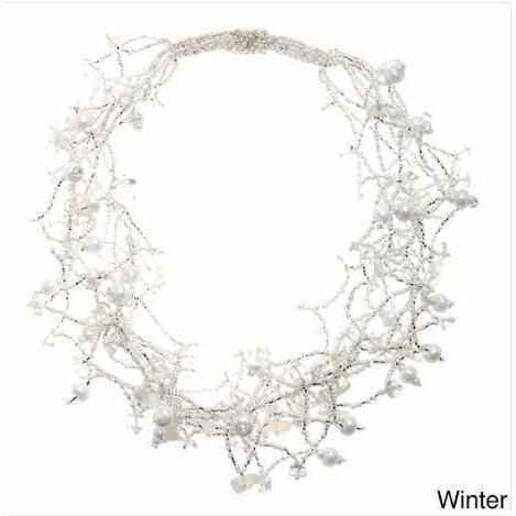 Luzy Czech Seed Bead Adjustable Statement Necklace – Guatemala