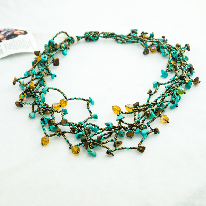 Turquoise & Mocha