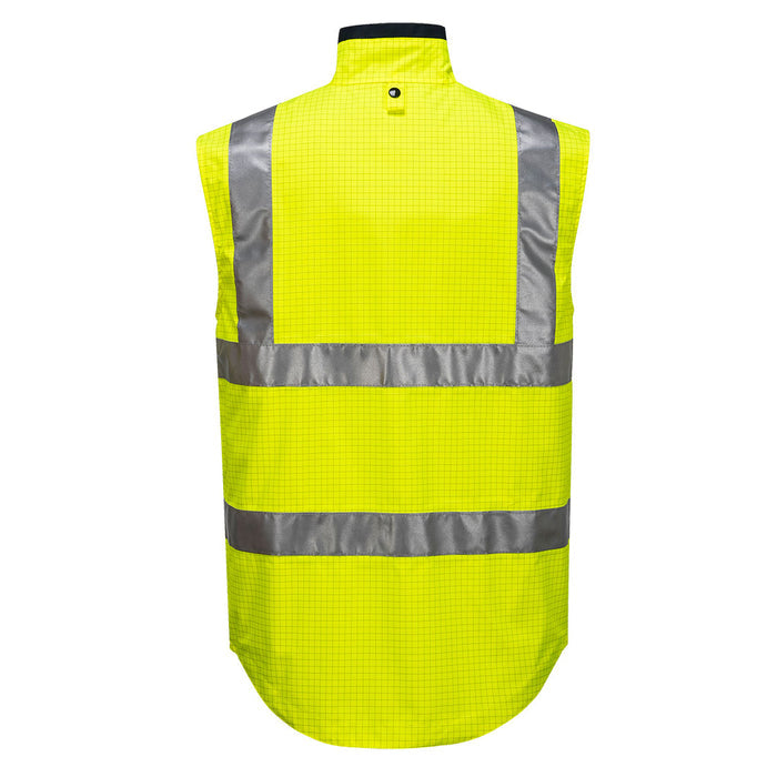 Mackay Hi-Vis Anti-Static Reversible Vest Yellow - MA230