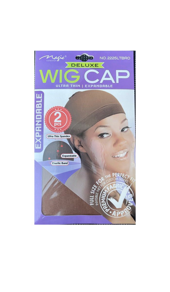 Magic Collection Deluxe Expandable Wig Cap 2pcs