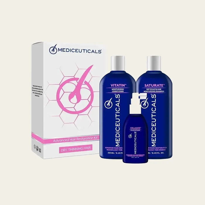 Mediceuticals Advanced Treatment Kit - Droog Haar (Vrouwen)