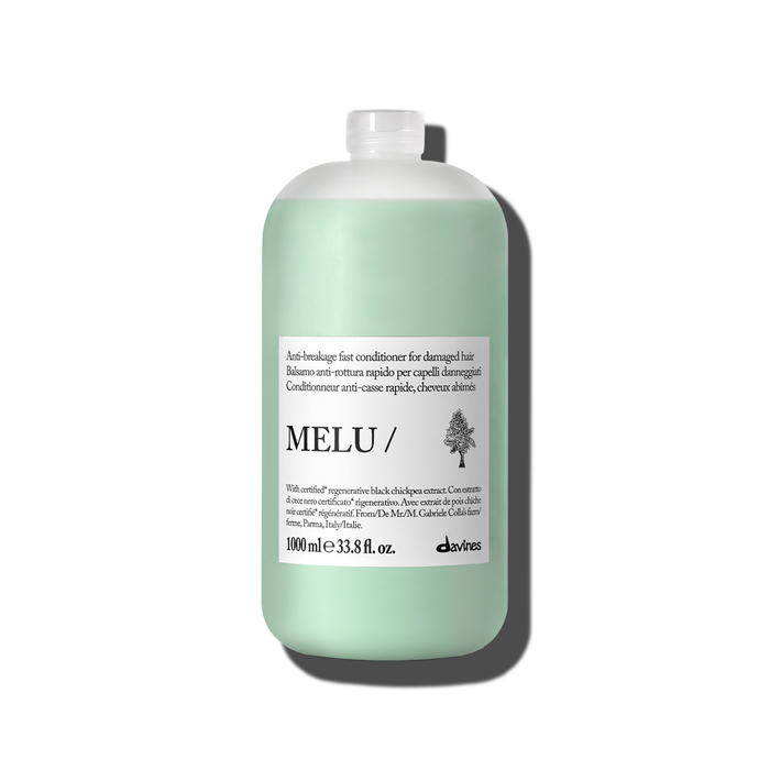 Melu Conditioner liter size - Davines hair care at Solvi Salon, Boise, Idaho