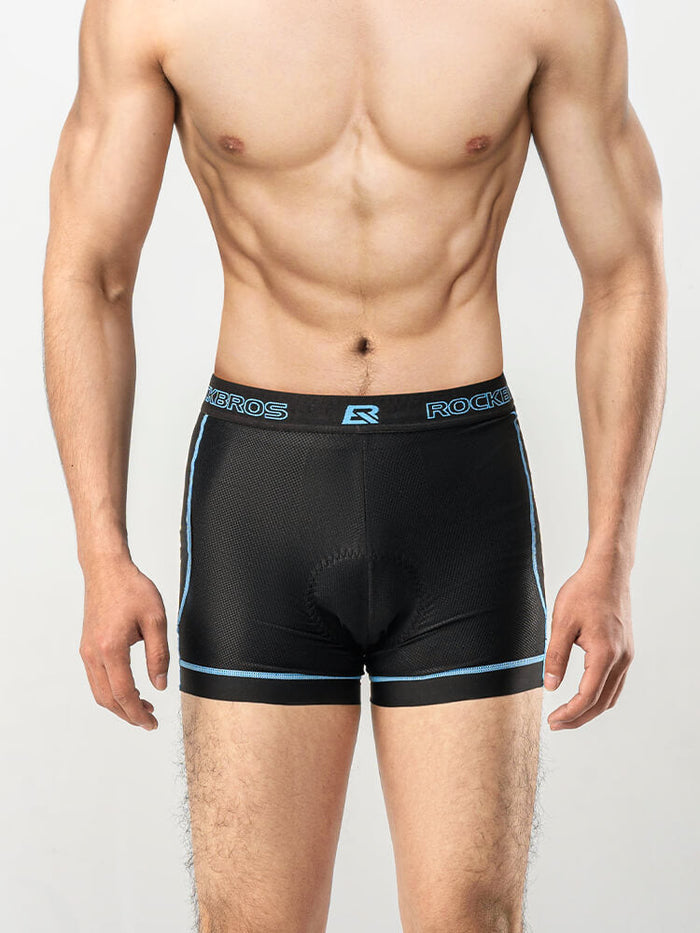Men's 3D Padded Cycling Underwear Liner Shorts
