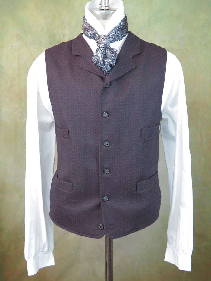 Men's Notch Vest - Purple Diamond #750-B