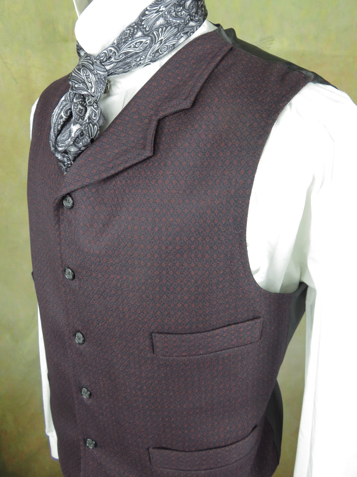 Men's Notch Vest - Purple Diamond #750-B