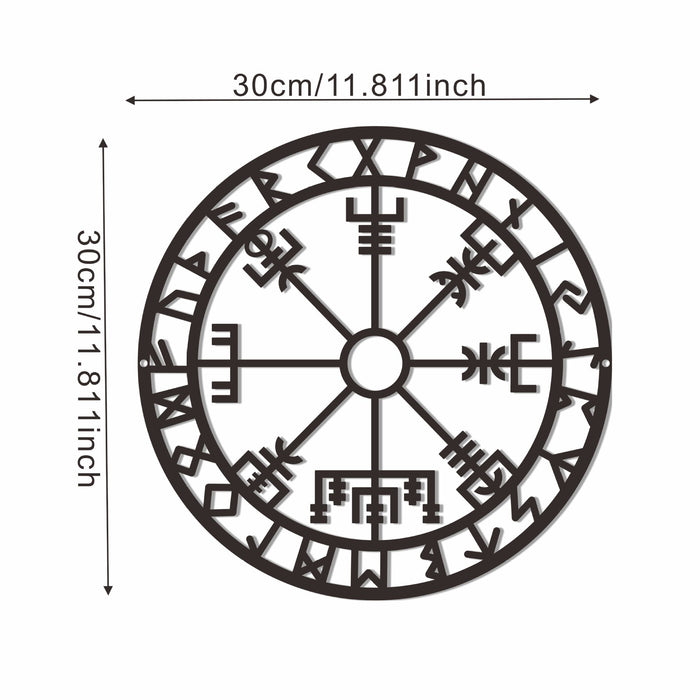Metal Viking Compass Art Wall Home Decorations 🇨🇳