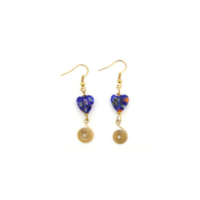 Milly Blown Glass Earrings - Thailand