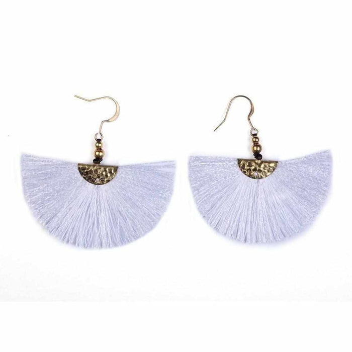 Mini Cleo Tassel Earrings - Thailand