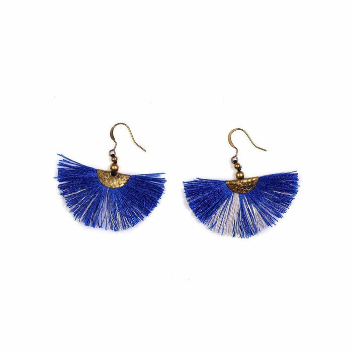 Mini Cleo Tassel Earrings - Thailand