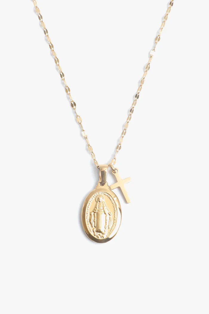 Miraculous Pendant- Gold