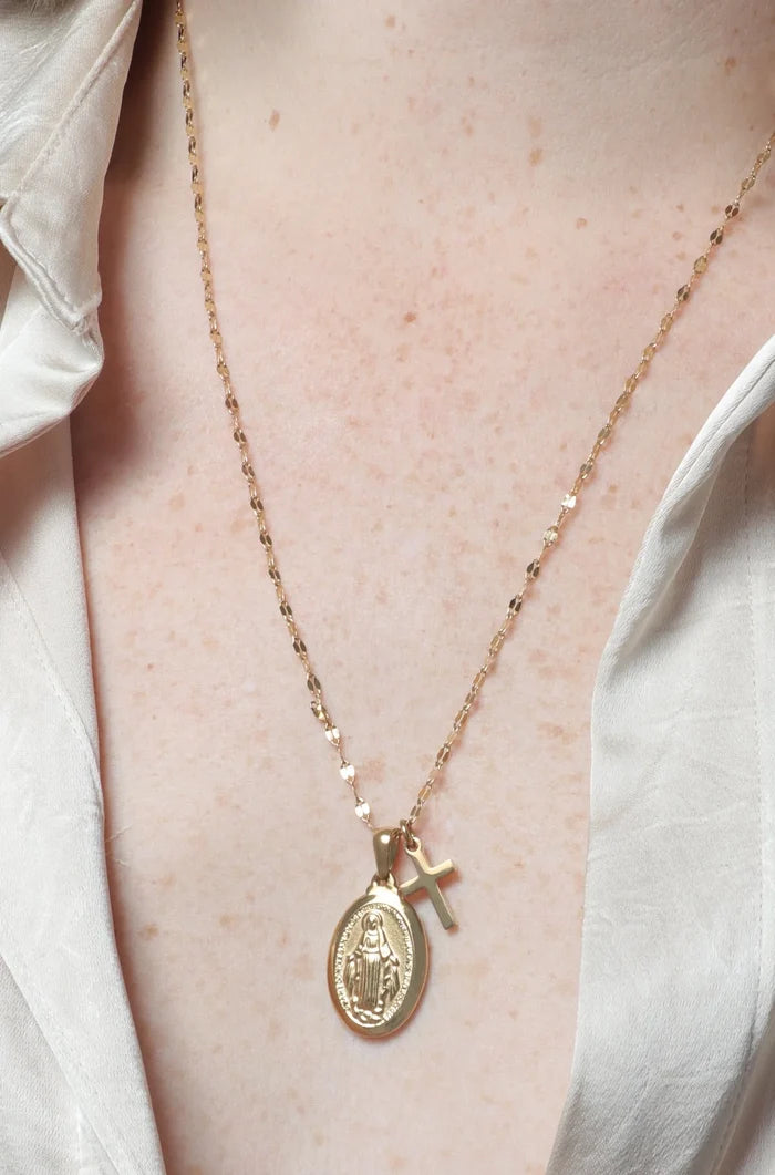 Miraculous Pendant- Gold