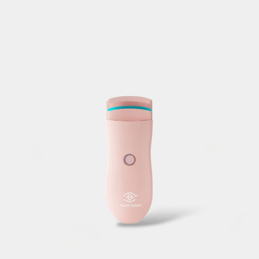 Mlen Diary Electric Eyelash Curler مكبس الرموش الكهربائي من ملين دياري - Princess Cosmetics Qatar