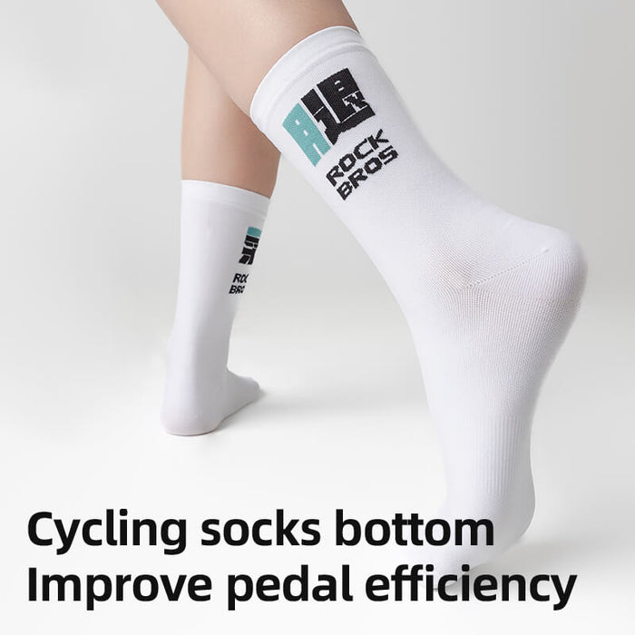 Moisture-Wicking Mid-Crew Athletic Socks