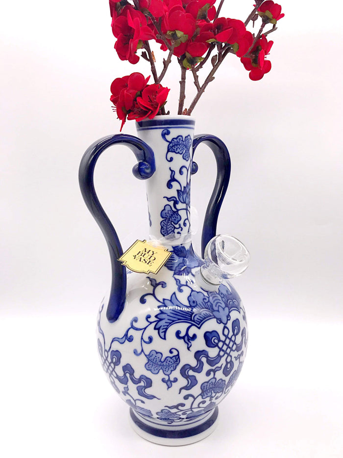 Smoke Station Water Pipe My Bud Vase™ My Bud Vase™ Double Happiness Water Pipe
