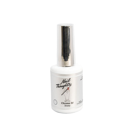 Nail Thoughts NTT-CI Chrome It! Ivory Non-Wipe Gel