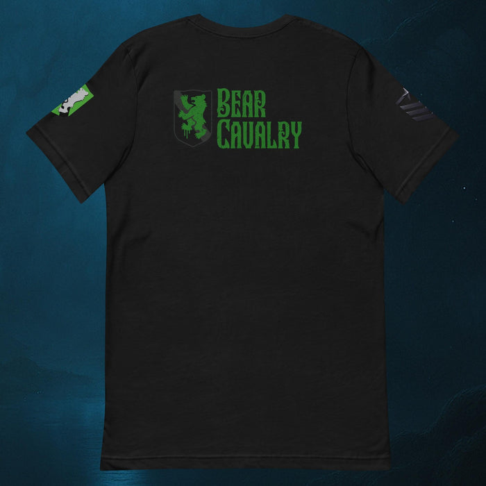 Unisex t-shirt - Bear Cavalry Paints