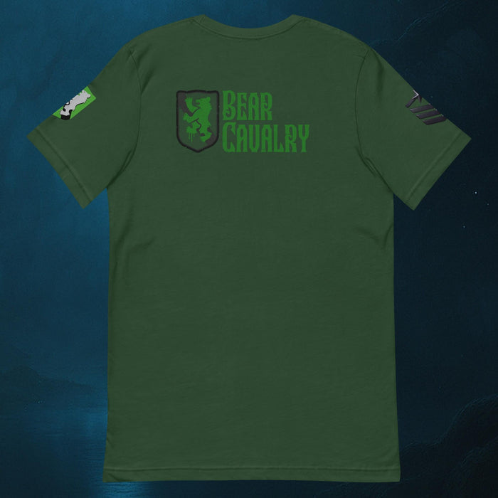 Unisex t-shirt - Bear Cavalry Paints