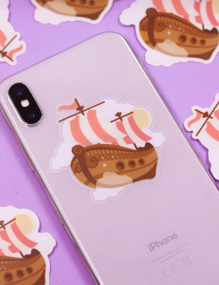 Neverland boat STICKERS