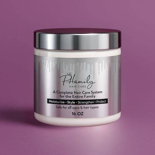 The complete hair care system in a jar