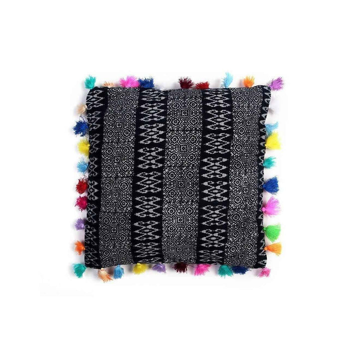 Oasis Multi Tassel Batik Pillow Cover - Thailand