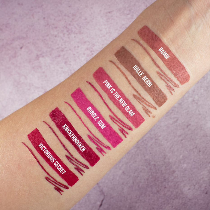 Oh My Glam Lip Me Up Matte Liquid Lipstick & Lip Liner Set - Victorious Secret