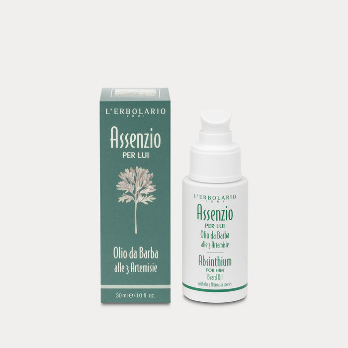 Olio da Barba Assenzio per Lui