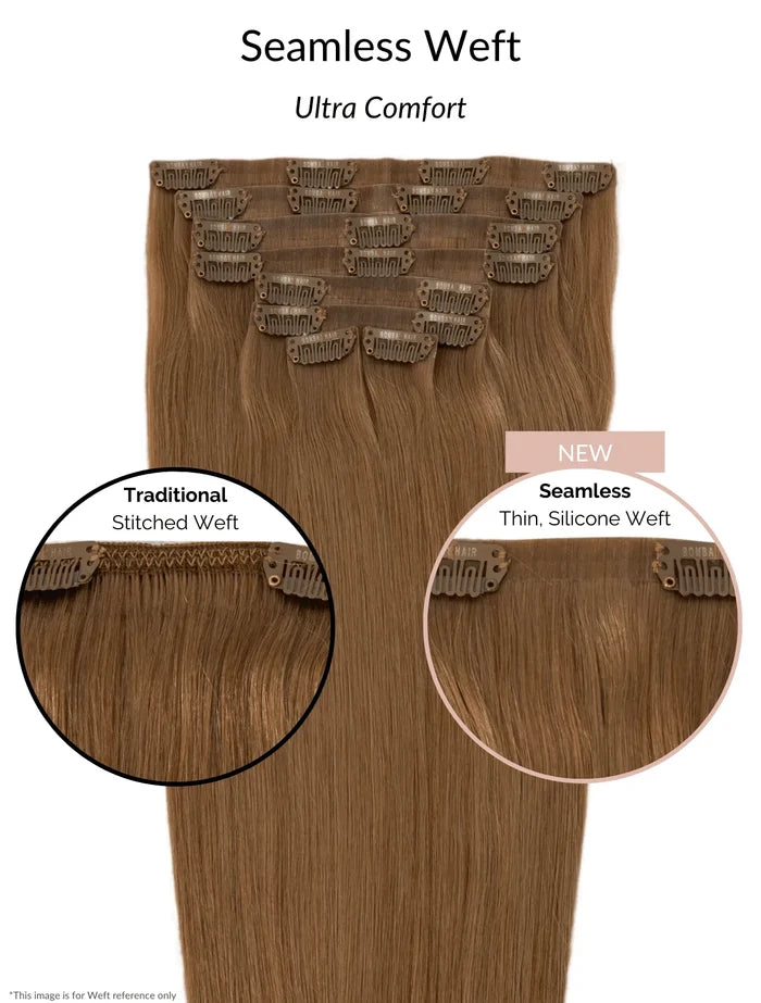 Ombre - Beige Blonde (T2/5A) Seamless Clip-Ins