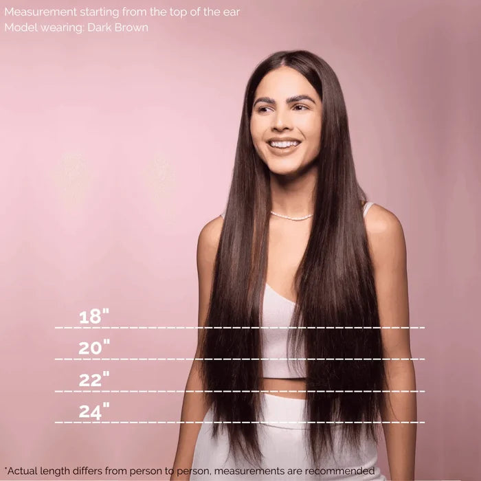 Ombre - Beige Blonde (T2/5A) Seamless Clip-Ins