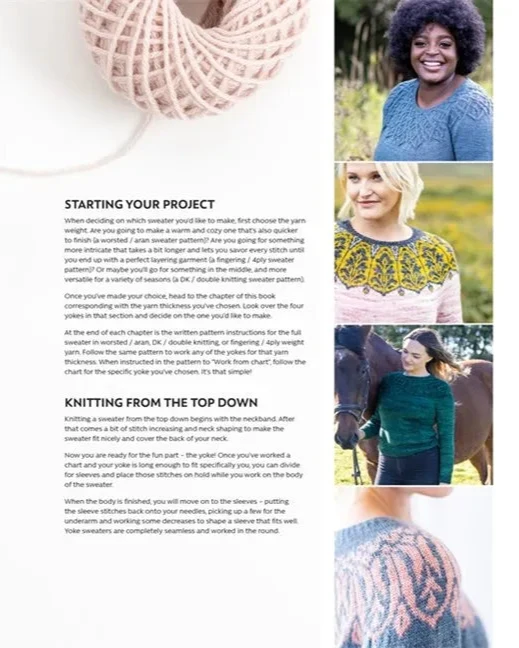 Only Yoking: Top Down Knitting Patterns by Olga Putano