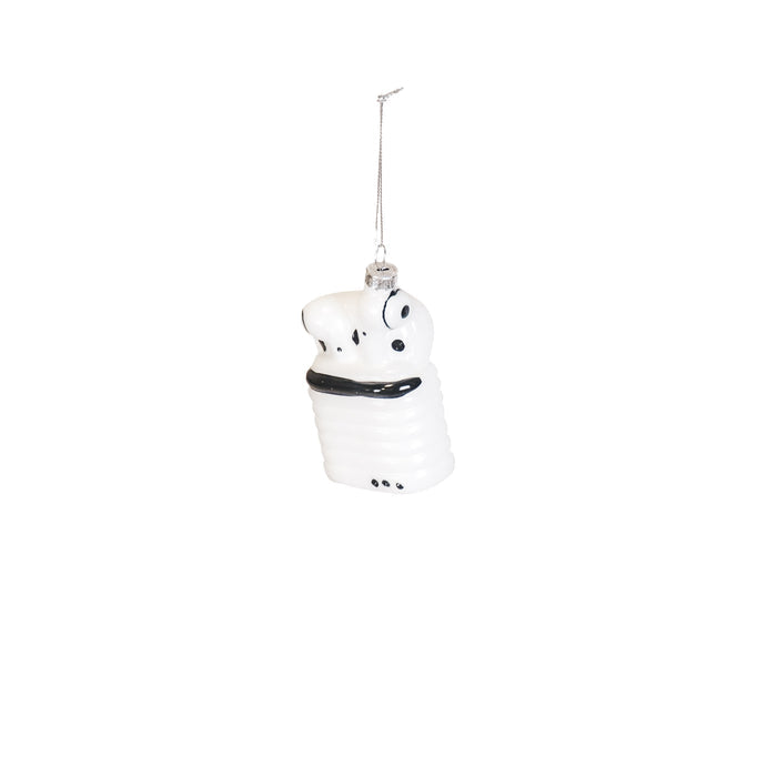 Ornament - Airpods - Kerstballen - Glas - 6,5x3,5x10,5cm