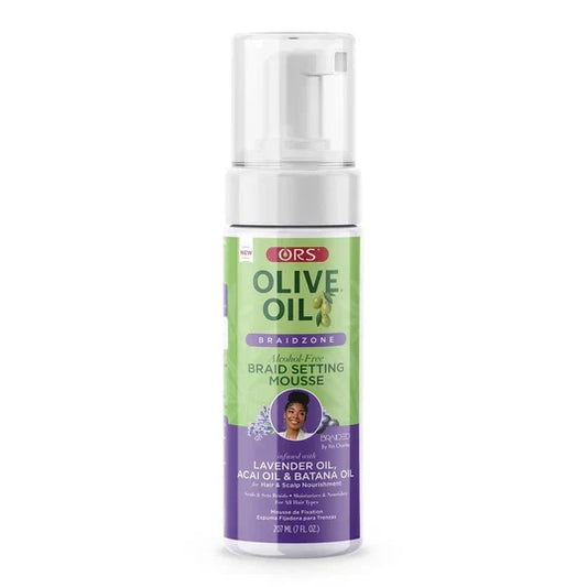 Ors Olive Oil Braidzone Braid Setting Mousse (7oz)