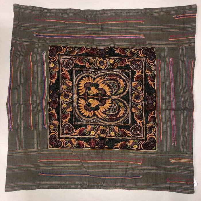 Oversized Sunan Embroidered Pillow Cover - Thailand