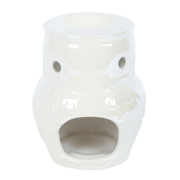 Owl Shaped Iridescent Oil Burner and Wax Warmer 🇬🇧
