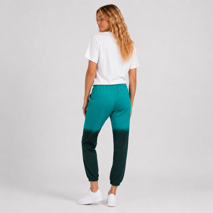 Pantalón Bgs Tiedye Fleece Teal Black