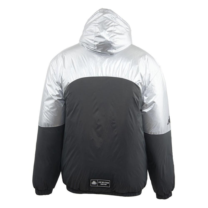 Parka Men Split Black Silver