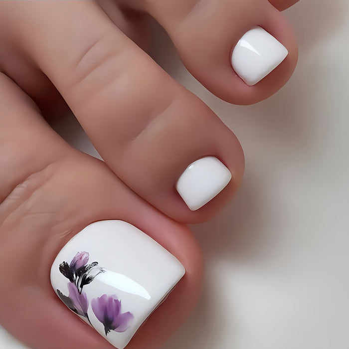 Pedicure fake nail Y998