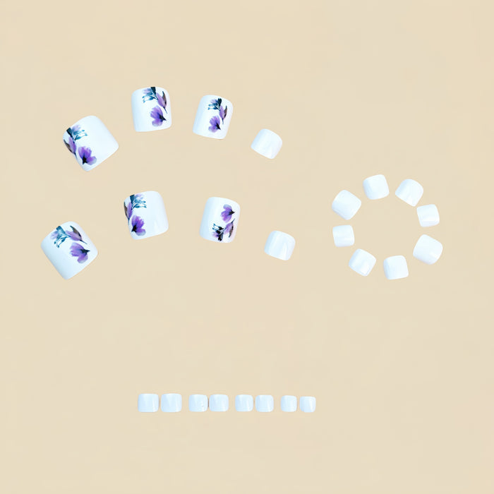 Pedicure fake nail Y998