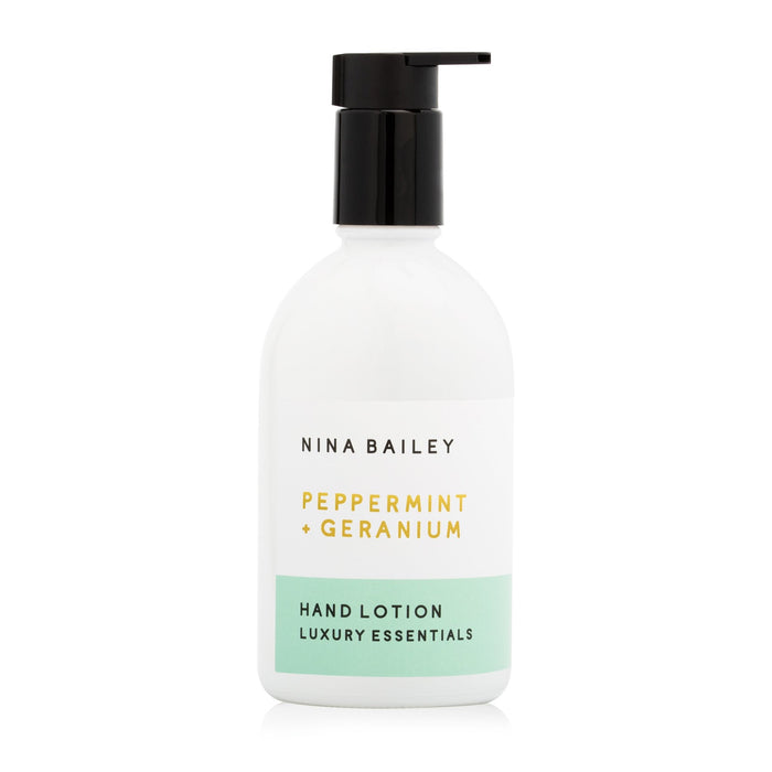 Peppermint & Geranium Hand Lotion - Nina Bailey