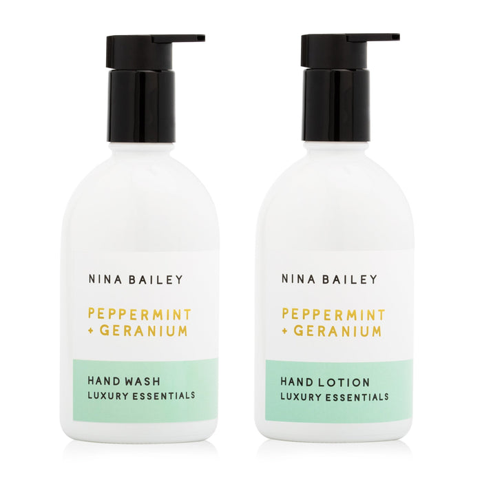 Peppermint & Geranium Hand Lotion - Nina Bailey