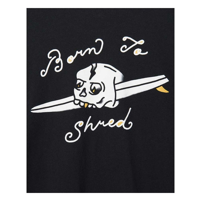 Polera Everyday Washed Born To Shred Black