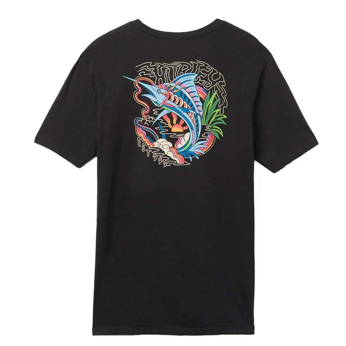 Polera Everyday Washed Trippy Fish Black