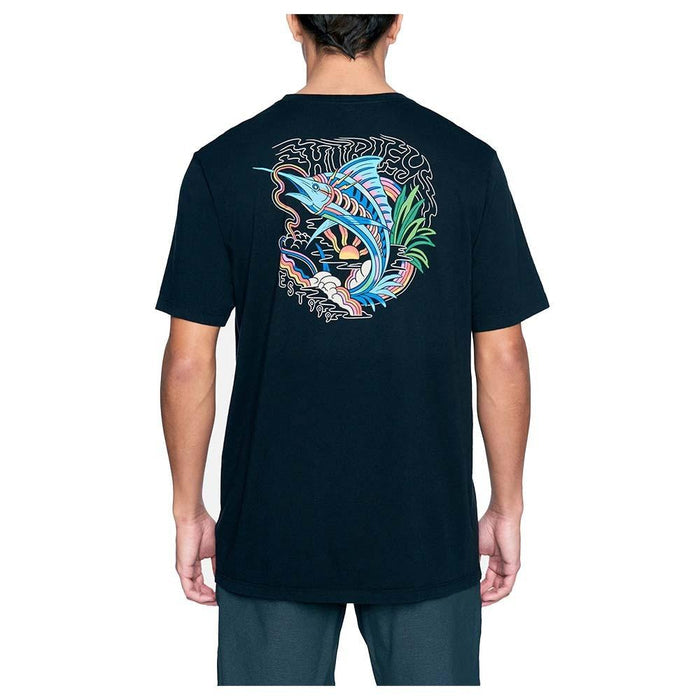 Polera Everyday Washed Trippy Fish Black