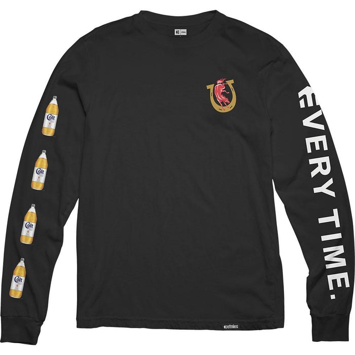 Polera Manga Larga Colt 45 Black