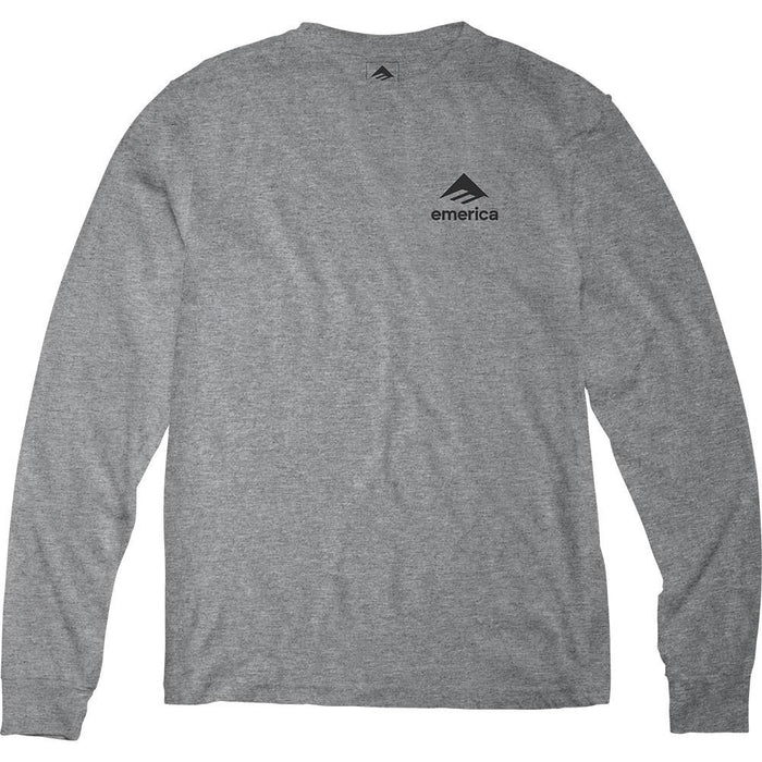 Polera Manga Larga Crafted Grey